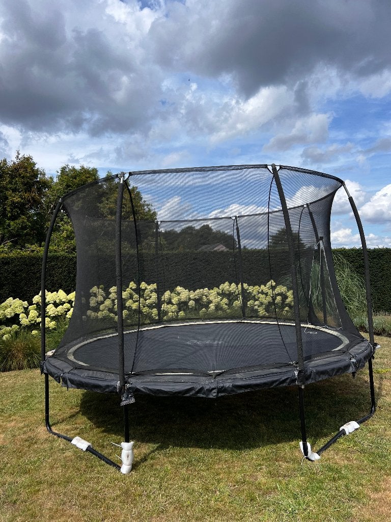 Salta Trampoline + extra splinternieuwe omranding en veren, Ophalen, Zo goed als nieuw