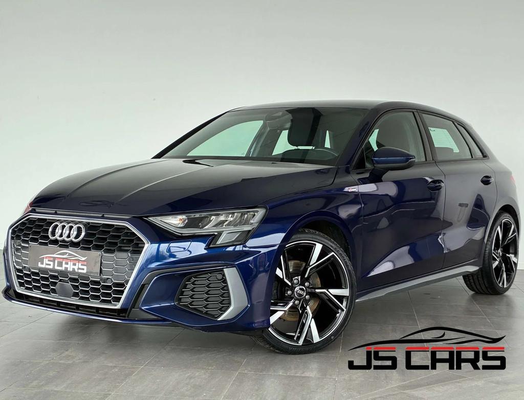 Audi A3 Sportback 2.0TDi S-LINE-1ERPRO-COCKPIT-CARPLAY-PDC, Achat, Euro 6, Entreprise, Noir