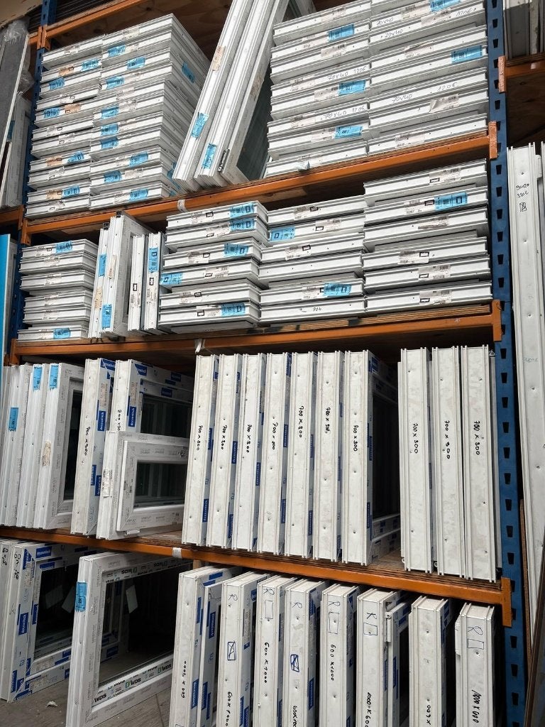 Déstockage de châssis et portes pvc grand stock, Enlèvement, Neuf