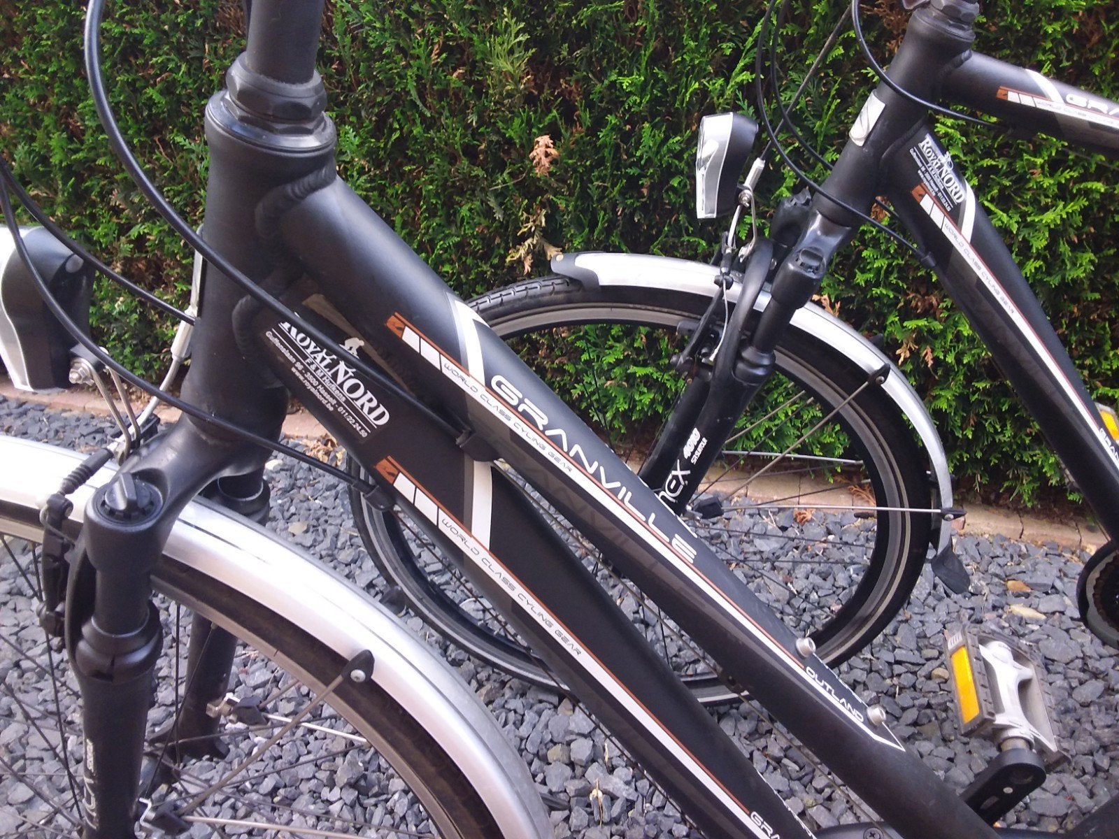 herenfiets en damesfiets granville, Fietsen en Brommers, Fietsen | Heren | Herenfietsen, Ophalen, Versnellingen