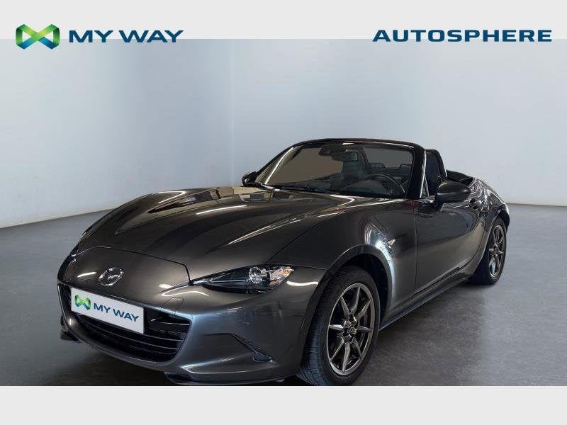Mazda MX-5 MX-5 1.5i Skyactiv-G Exclusive-Line, Auto's, Mazda, Cabriolet, Handgeschakeld, https://public.car-pass.be/vhr/e4f72a3f-94fc-4666-b9e3-e00285a15592