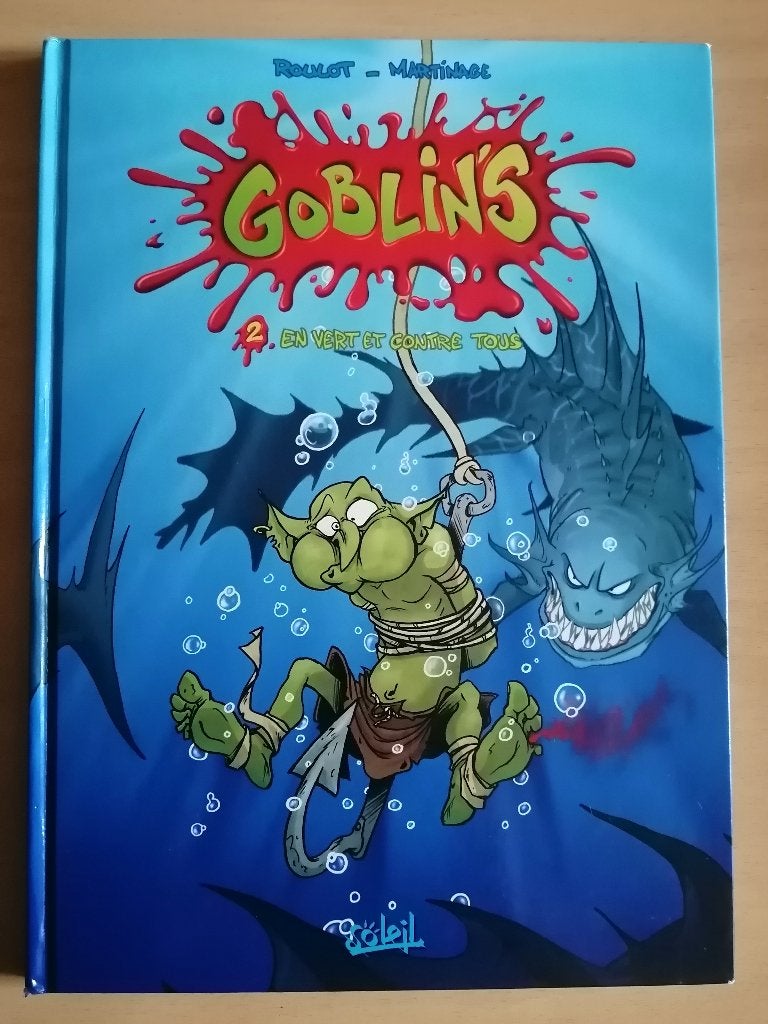 BD Goblin's tome 2. En vert et contre tous de Roulot, Une BD, Enlèvement ou Envoi
