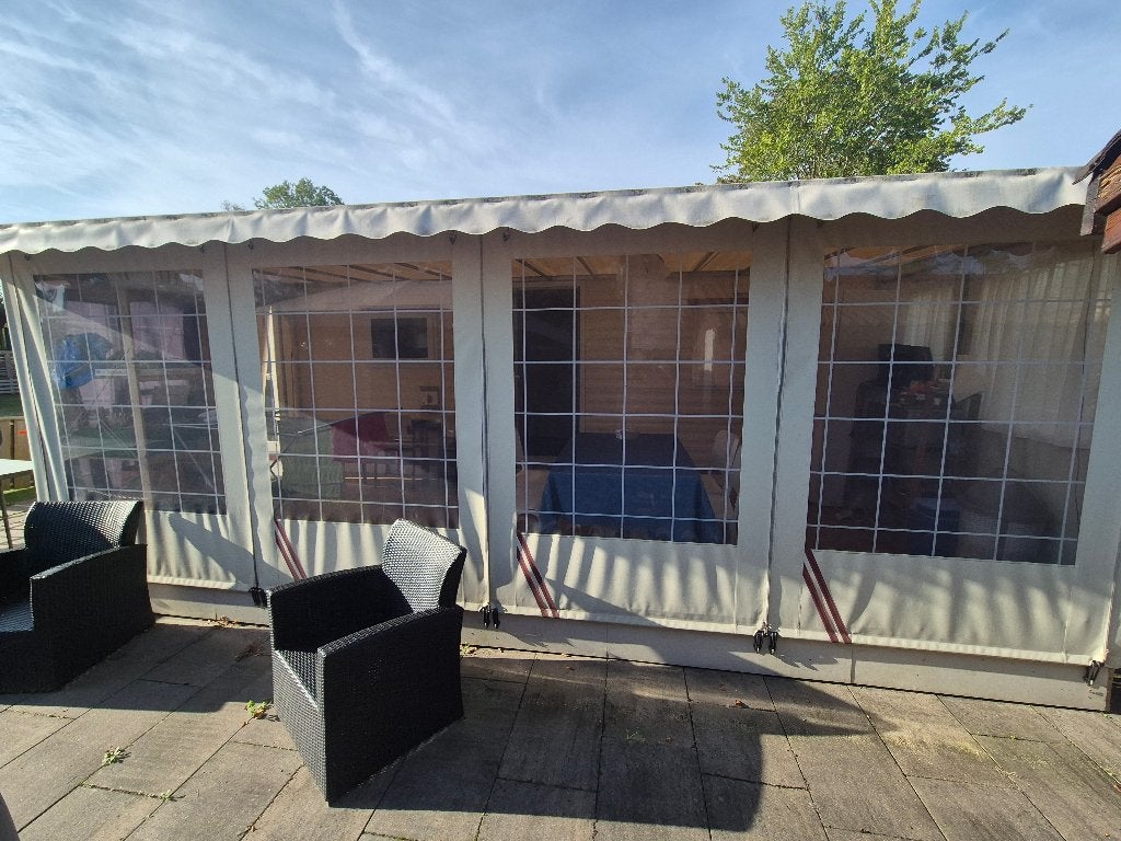 Stacaravan voortent, Enlèvement, Comme neuf, PVC, Autres marques