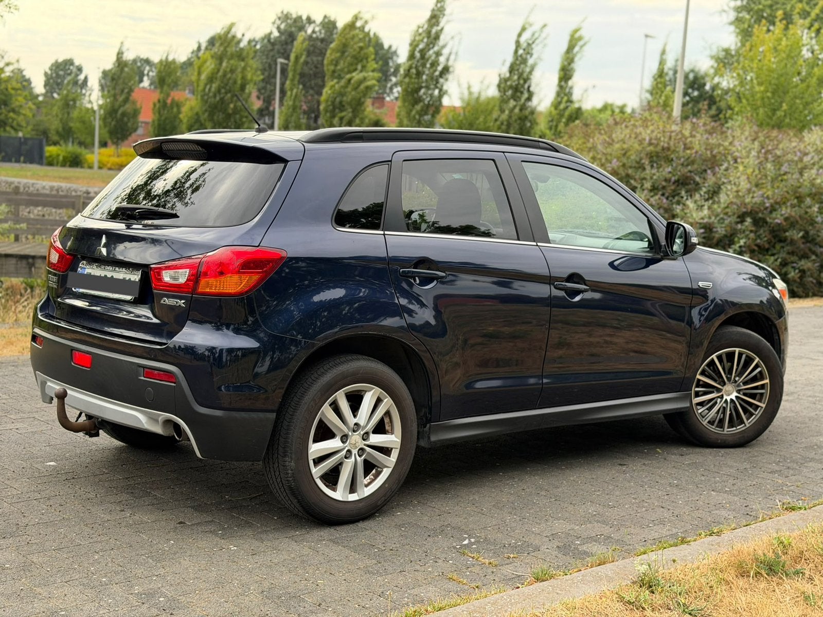 Mitsubishi ASX 1.8 Diesel Bj2011* Full Optie!! 291.000Km'S!, Auto's, Euro 5, Blauw, Leder, Bedrijf