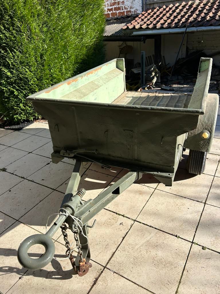 Remorque militaire, Enlèvement