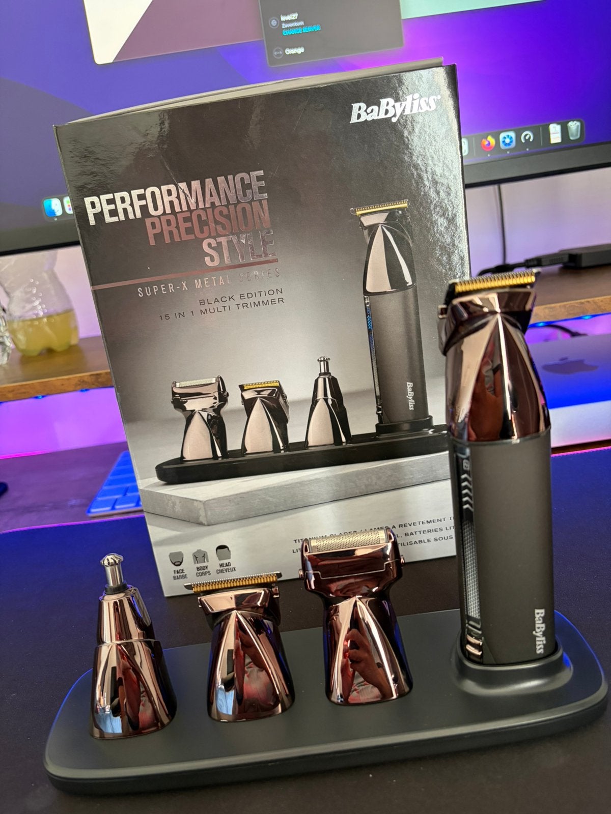 Tondeuse pro babyliss, Enlèvement ou Envoi, Comme neuf, Tondeuse