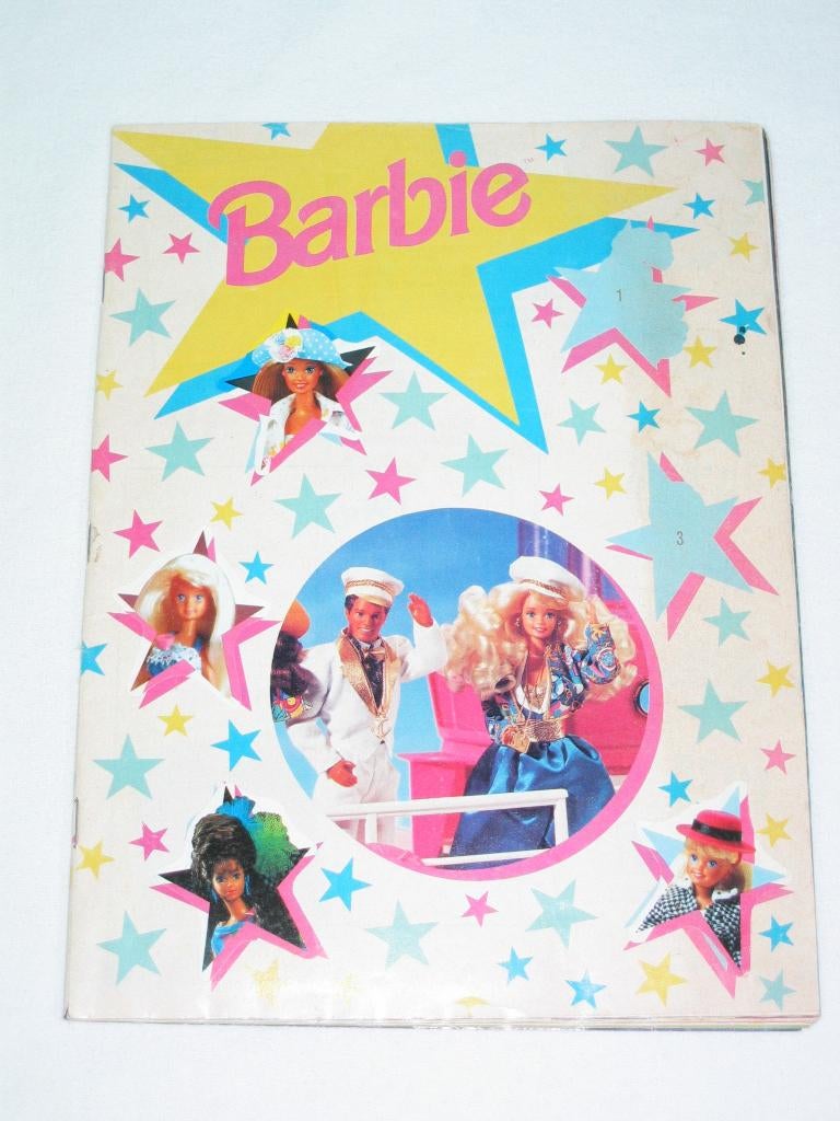 Barbie Sticker Album – Stickers onvolledig (Vintage jaren ’8, Ophalen of Verzenden, Gebruikt, Strip of Tekenfilm