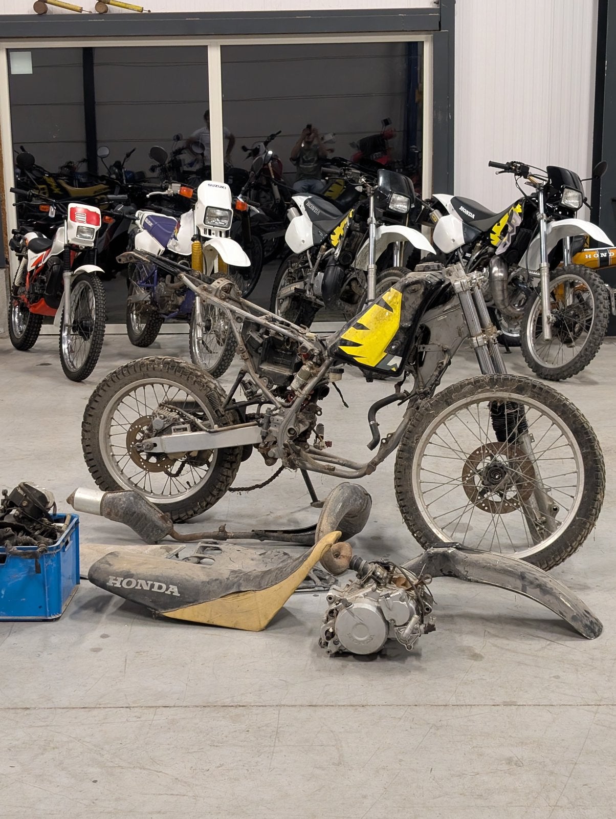 Honda CRM 125, Fietsen en Brommers, Ophalen of Verzenden, Gebruikt, Honda