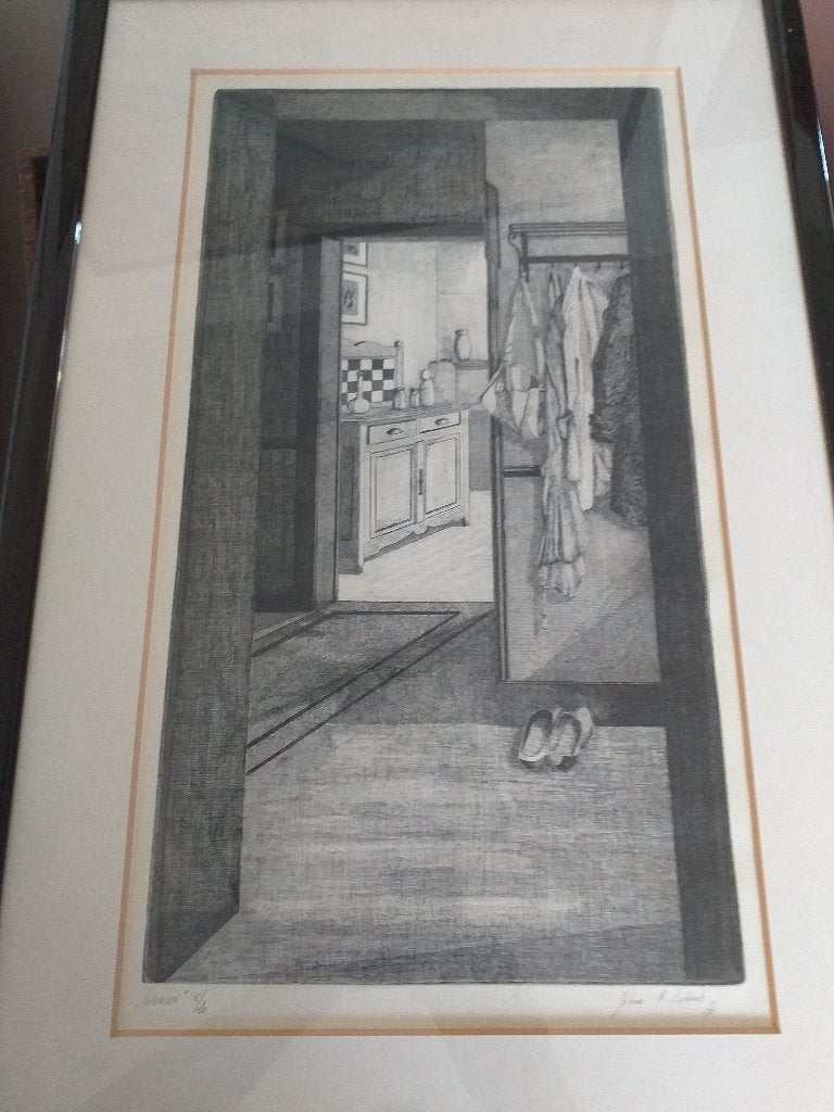 gravure sur cuivre d'Anvers, Enlèvement ou Envoi, Eau-forte