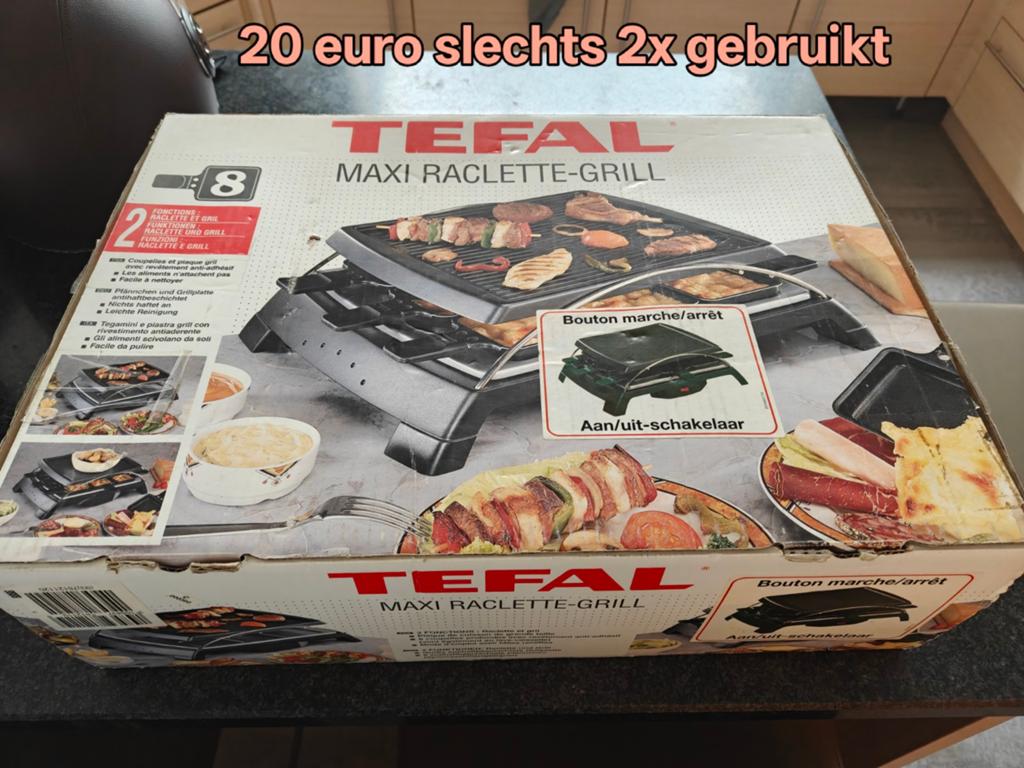 Raclette Tefal pour 8 personnes, Electroménager, Enlèvement ou Envoi