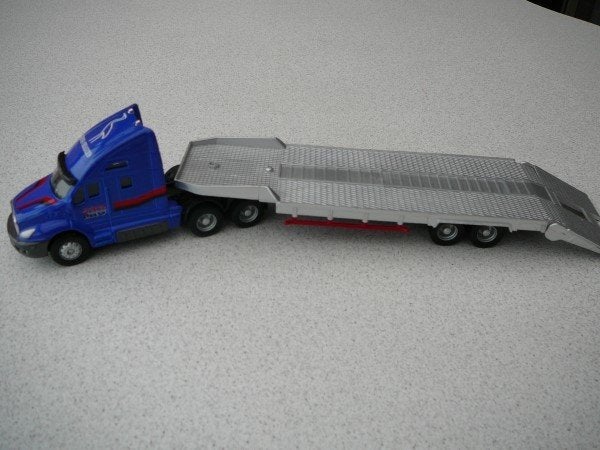 Camion met opligger, Ophalen of Verzenden, Gebruikt