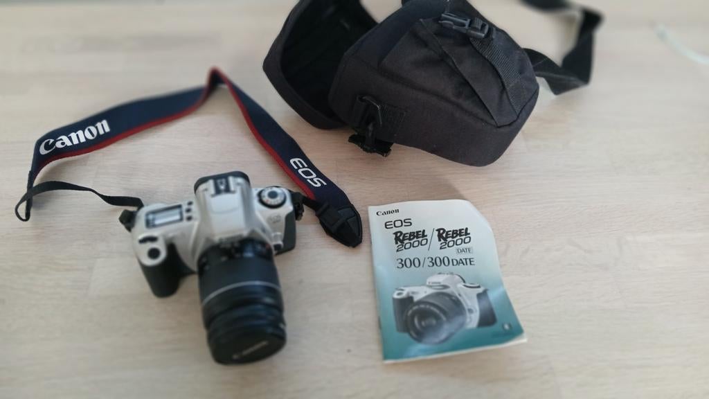 Camera Canon eos 300 date analoog, Ophalen, Canon