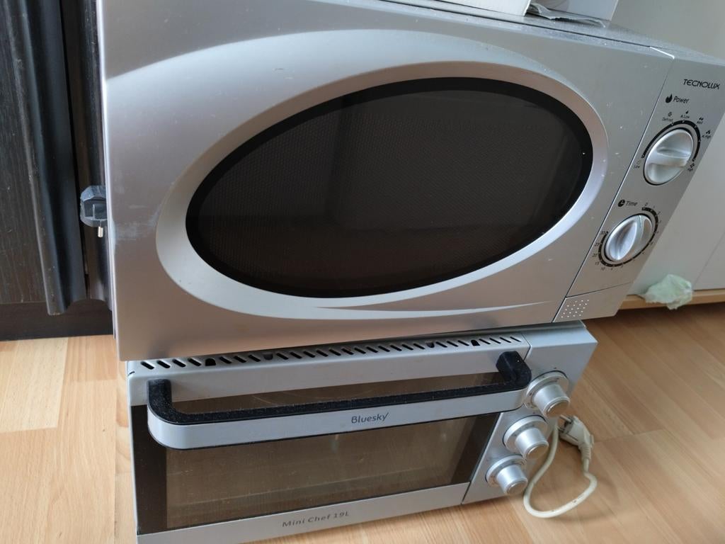 Microgolf en oven, Ophalen, Oven