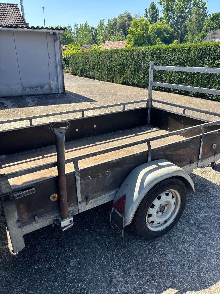 Aanhangwagen, Ophalen, Gebruikt