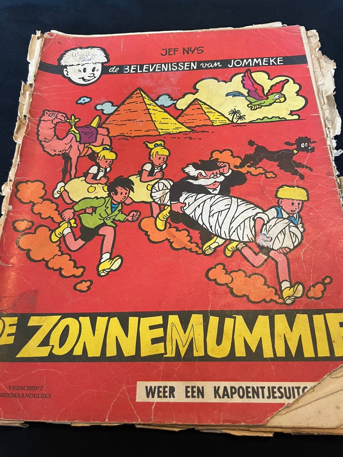 Jommeke strips, Ophalen, Gelezen