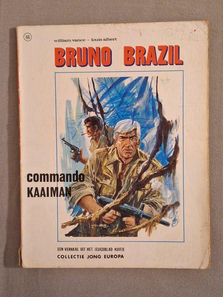 Bruno Brazil 2: commando Kaaiman (eerste druk), Eén stripboek, Ophalen of Verzenden, Gelezen