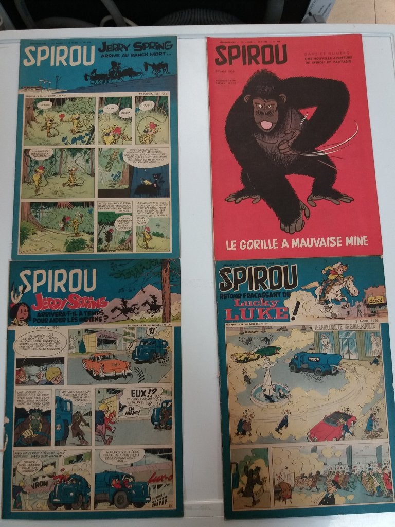 superbe lot de fascicules SPIROU, Livres, BD, Plusieurs BD, Enlèvement ou Envoi, Comme neuf