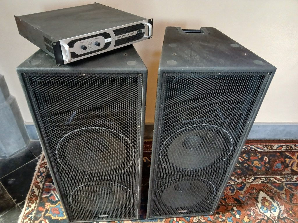 JB systems Vibe 30 met eindversterker, Audio, Tv en Foto, Luidsprekerboxen, Ophalen, JBL, Zo goed als nieuw, 120 watt of meer