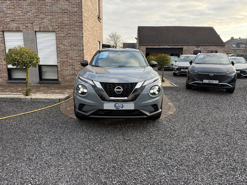 NISSAN JUKE 1.0 DIG-T 114PK DCT COMFORT/PACK AR/CAM NIEUW0KM, Argent ou Gris, Achat, Euro 6, Noir