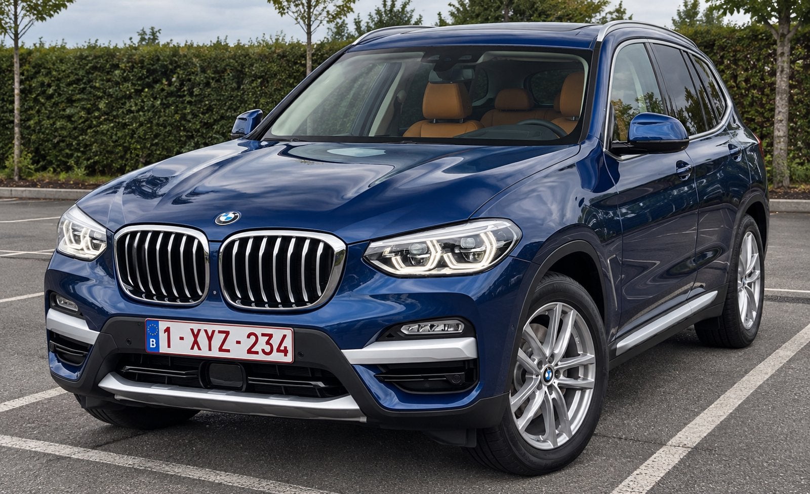 BMW X3 XDrive 20i Xline, Auto's, Automaat, Euro 6, Blauw, SUV of Terreinwagen