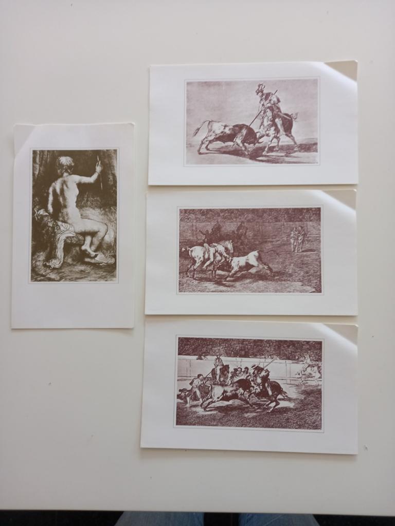 Prenten van Rembrandt en Goya, Enlèvement ou Envoi