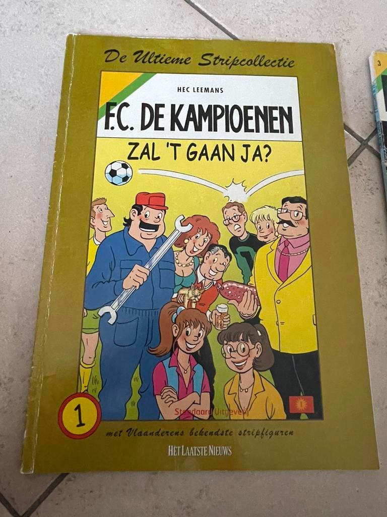 Strip Fc De Kampioenen : Zal’T gaan ja?, Enlèvement ou Envoi, Utilisé
