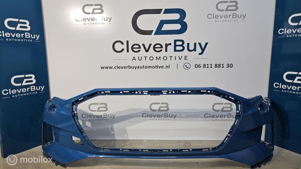 Voorbumper origineel Audi e-tron ('18-'22) 4KE807437, Audi, Gebruikt, Voor
