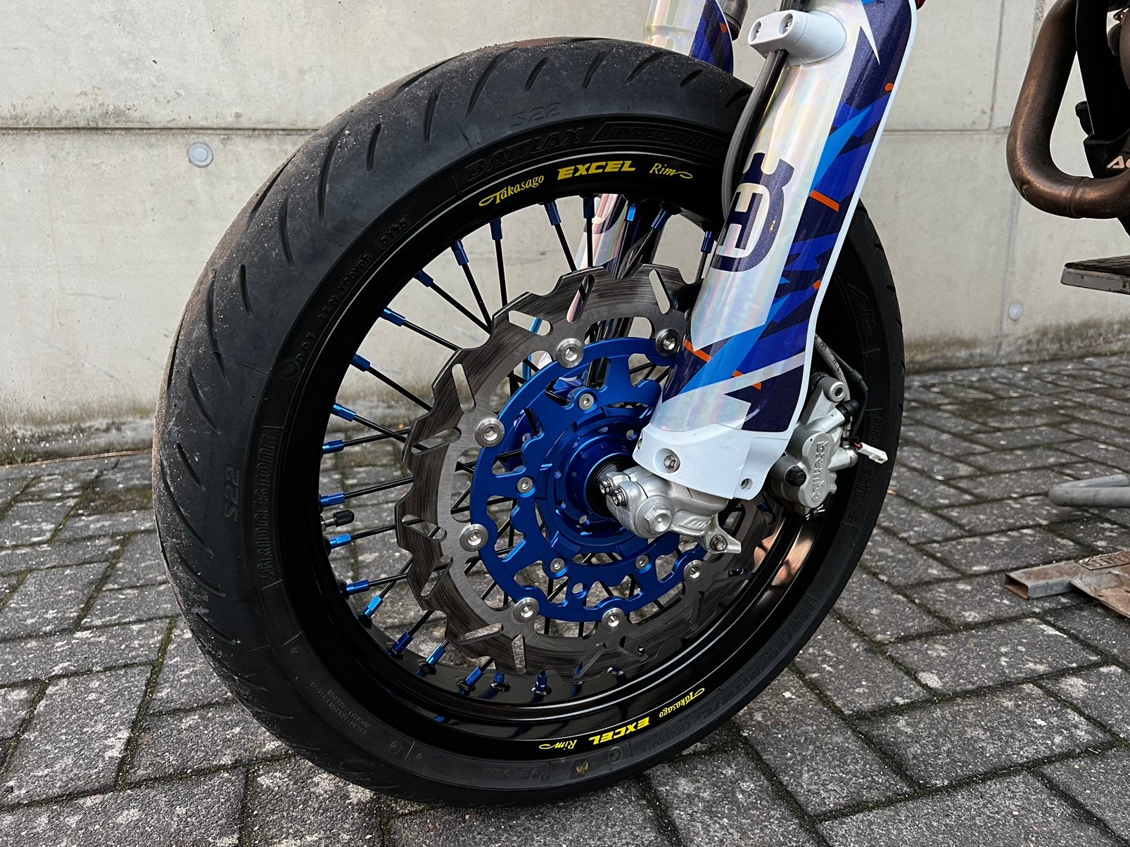 Supermoto velgenset 17 inch Husqvarna FE/TE – KTM – GasGas, Enlèvement