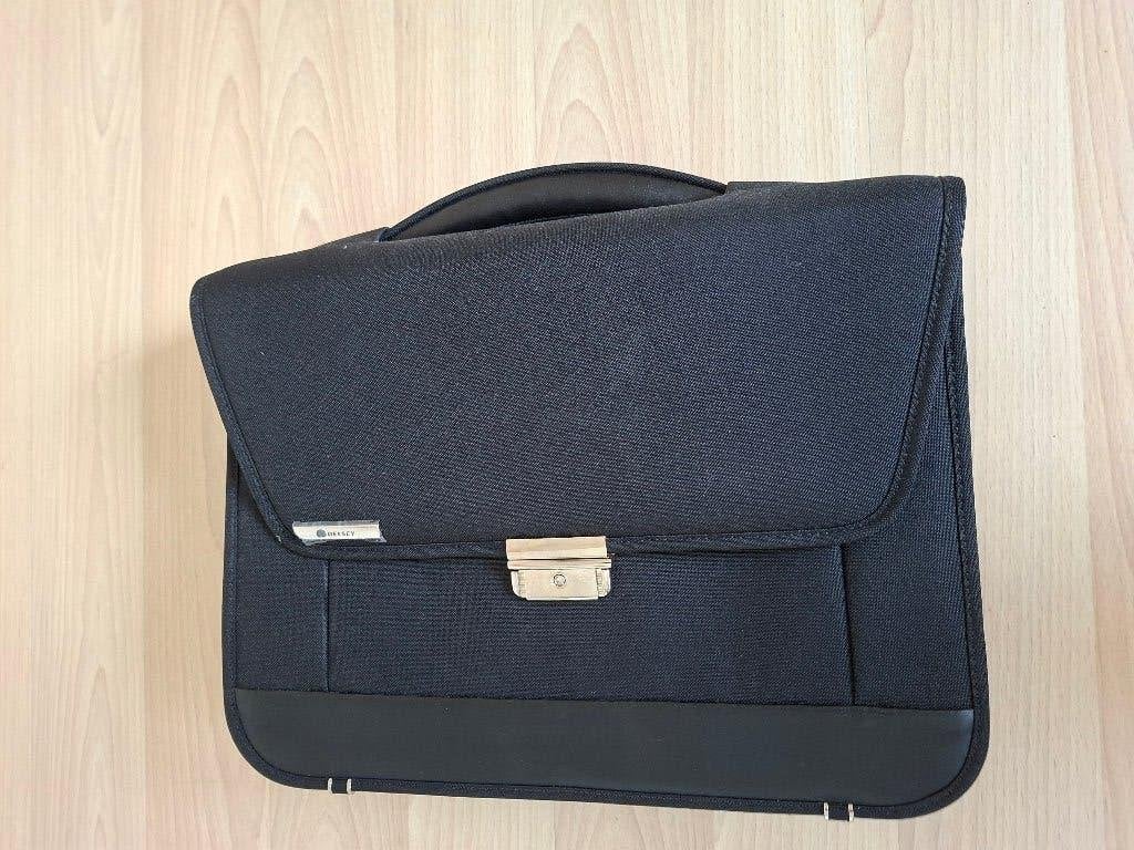Laptoptas Delsey, Informatique & Logiciels, Sacoches d'ordinateur portable, Enlèvement ou Envoi, Noir