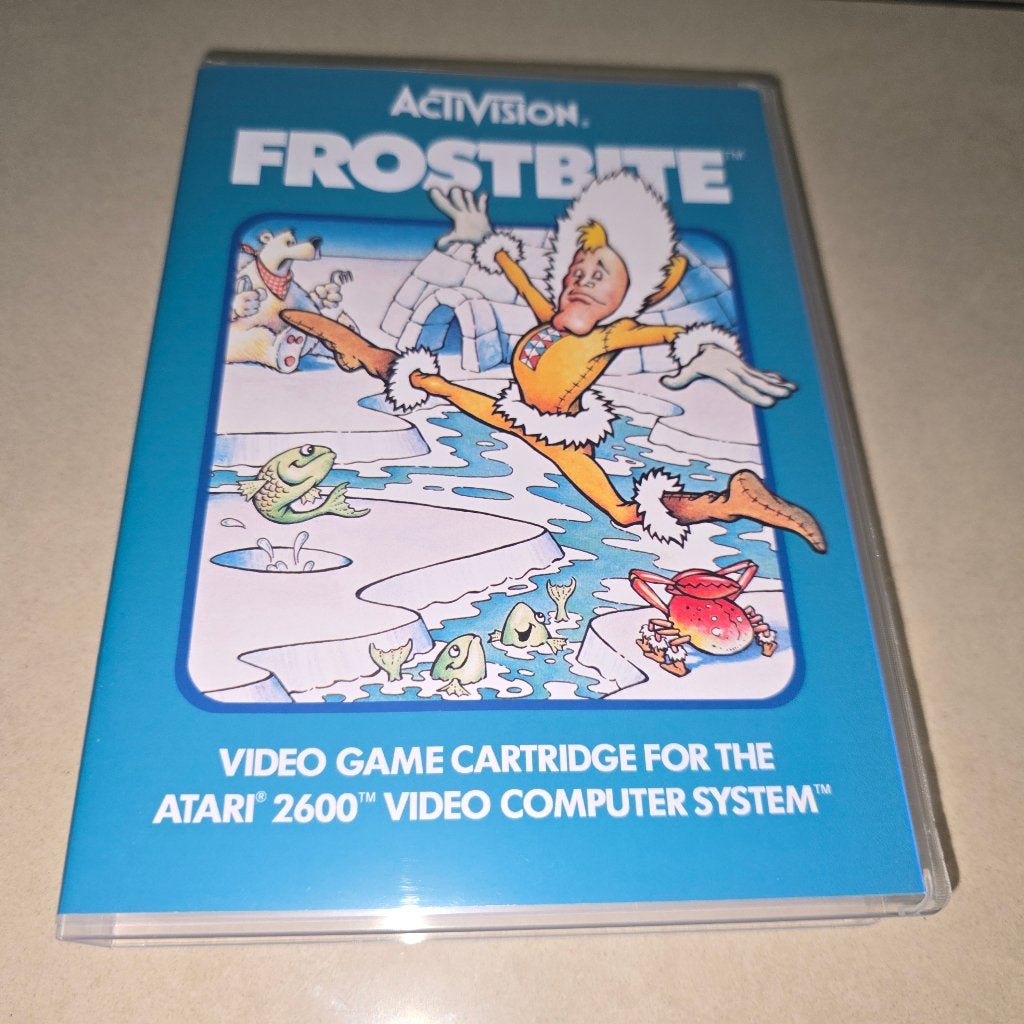 Frostbite Atari 2600 Game Case, Consoles de jeu & Jeux vidéo, Jeux | Atari, Envoi, Comme neuf, Atari 2600