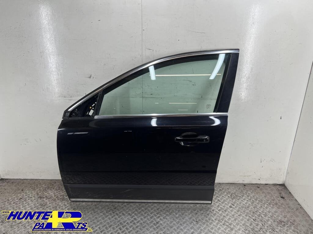 Portier LV zwart 452-46 Volvo XC70/V70/S80 ('07-'17), Gebruikt, Deur, Voor, Ophalen of Verzenden