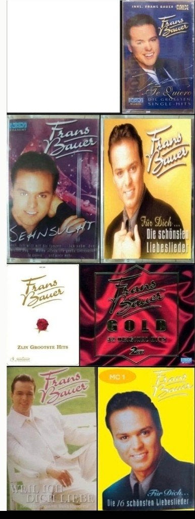 Gezocht Deze Cassettebandjes Van Frans Bauer, Cd's en Dvd's, Ophalen of Verzenden