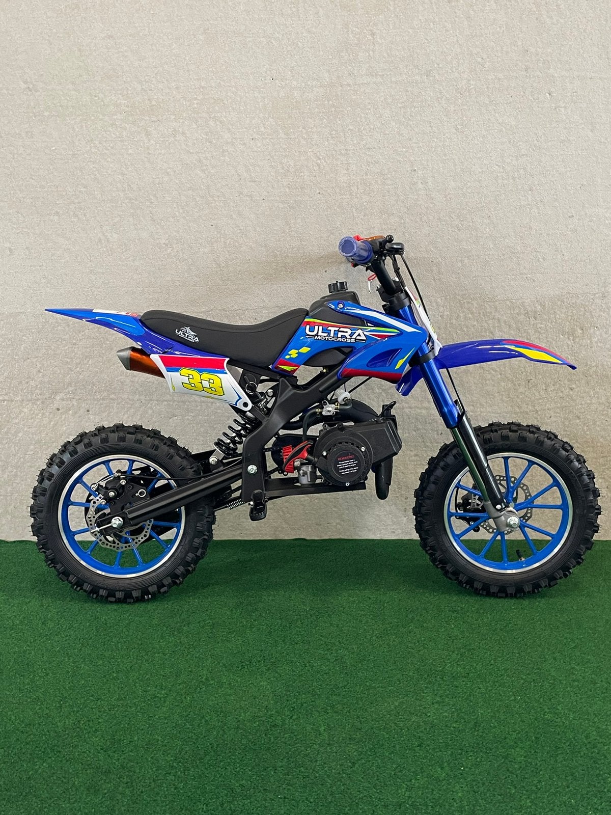 Nieuwe Ultra 49CC benzine mini kinder crossmotoren,5 kleuren, Ophalen, Nieuw