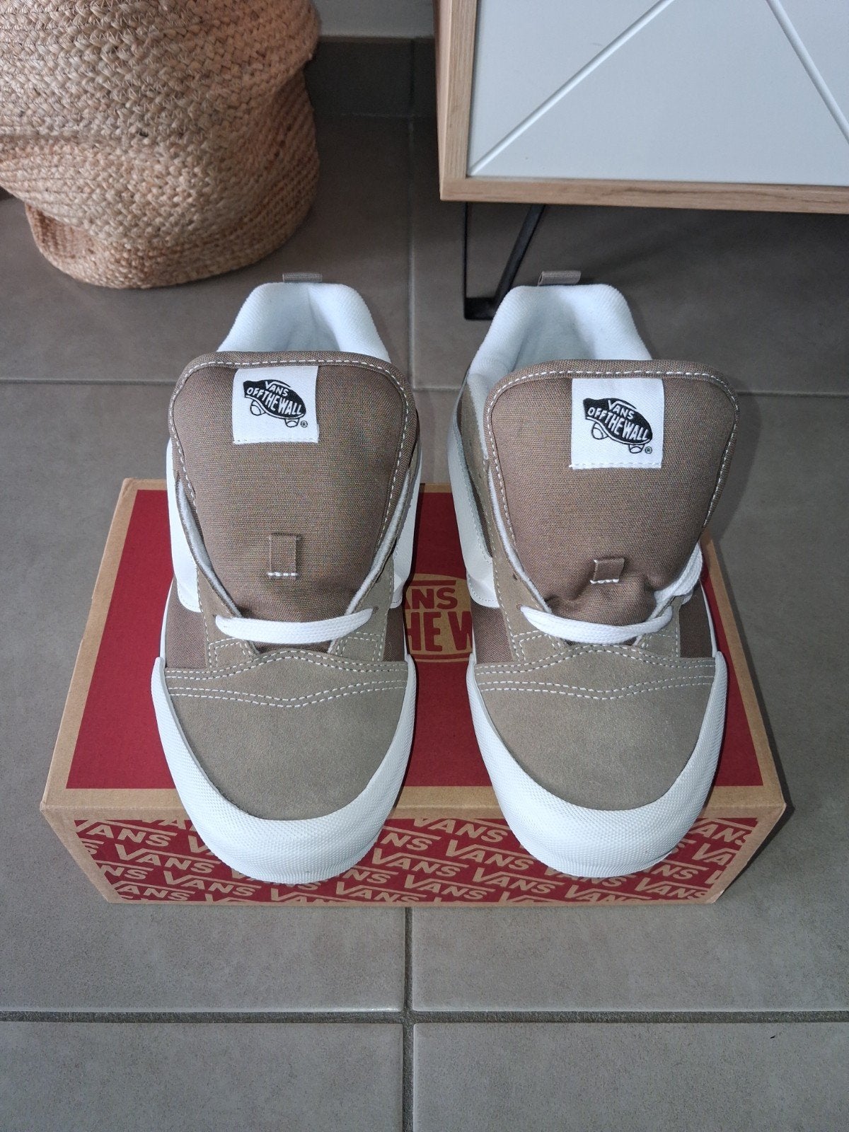 sneakers Vans (model Knu Skool) maat 42 (nieuw), Kleding | Heren, Schoenen, Bruin, Nieuw, Ophalen of Verzenden, Sneakers