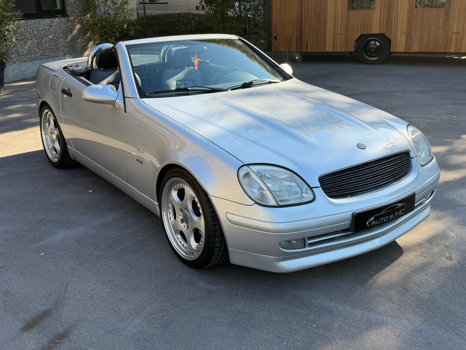 Mercedes Slk 2.6 Brabus, Auto's, Automaat, Dealer onderhouden, Achterwielaandrijving, Zwart