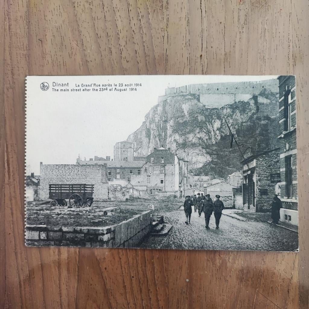 Dinant la Grand Rue après le 23 aout 1914, Ophalen of Verzenden