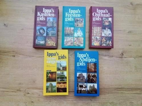 5 Ippa's gidsen: abdijgids, feestengids, van het ongewone..., Boeken, Ophalen of Verzenden, Gelezen