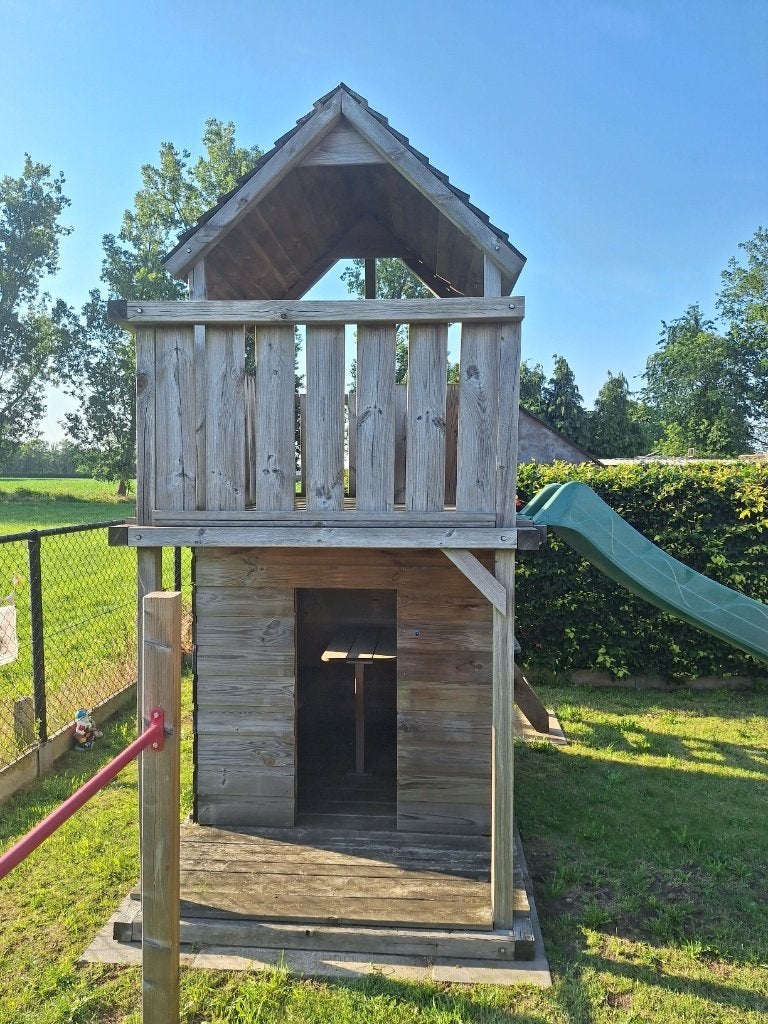 Speelhuisje, Ophalen, Gebruikt, Hout