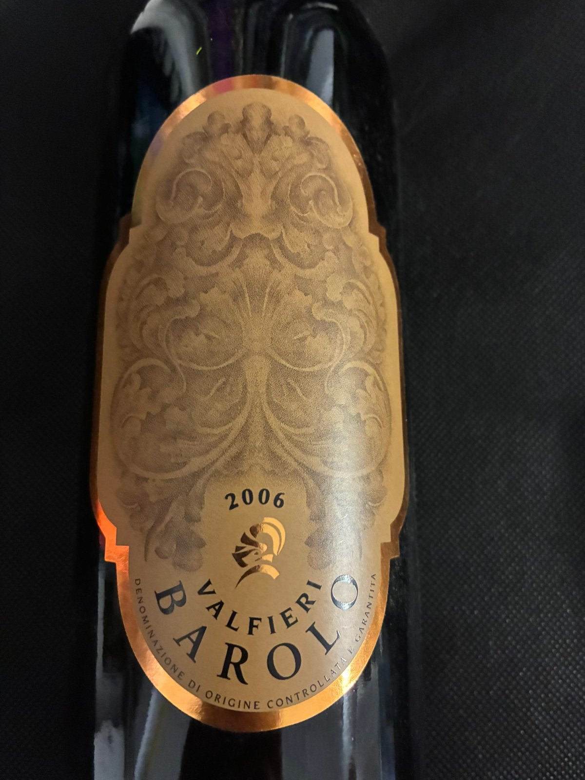 Valfieri Barolo 2006, Ophalen of Verzenden, Zo goed als nieuw
