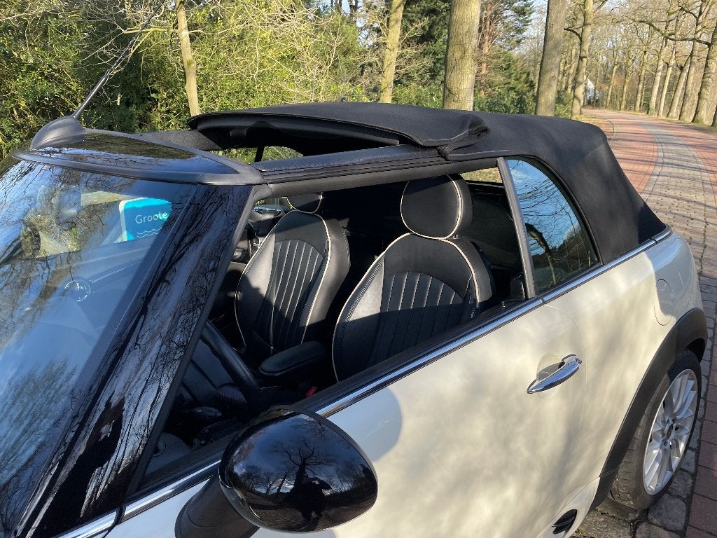 MINI COOPER S CABRIO JOHN COOPER WORKS bj 2014 orig. 39228km, Auto's, Mini, Voorwielaandrijving, Zwart, 4 cilinders, Cabriolet
