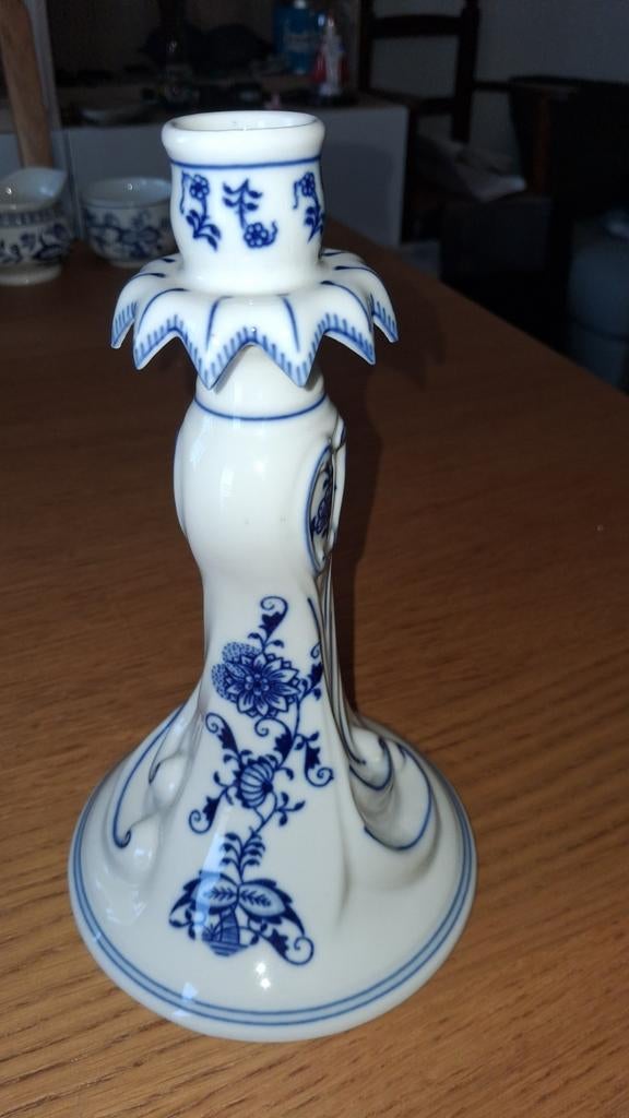 Vintage Tsjechische Cibulák kandelaar, Antiek en Kunst