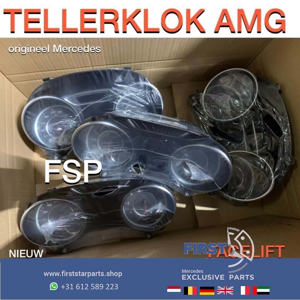 W117 CLA Facelift 45 AMG tellerklok Mercedes 2013-2019 origi, Gebruikt, -, Ophalen of Verzenden, -
