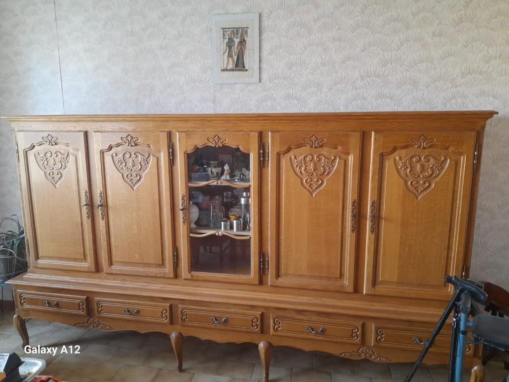 salle a manger, Maison & Meubles, Enlèvement, Utilisé, 4 à 6 chaises