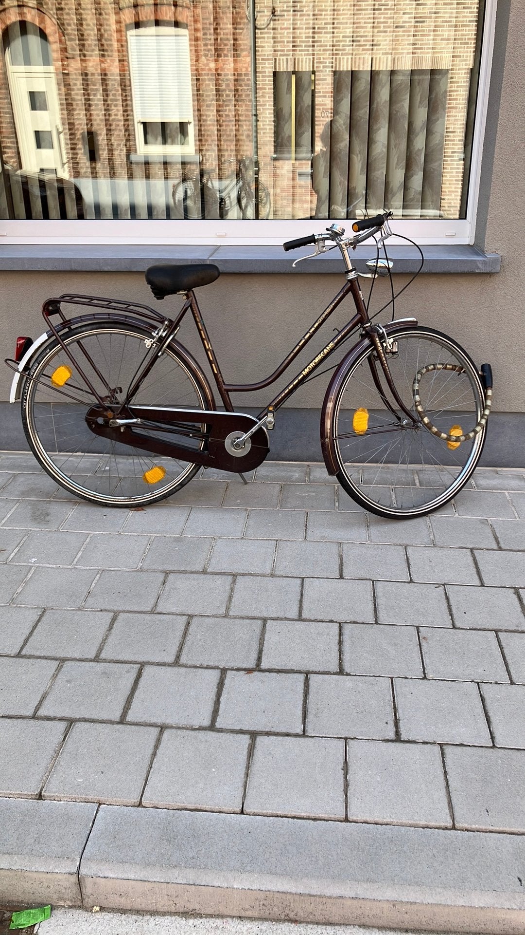 Dames fiets, Ophalen, Gebruikt