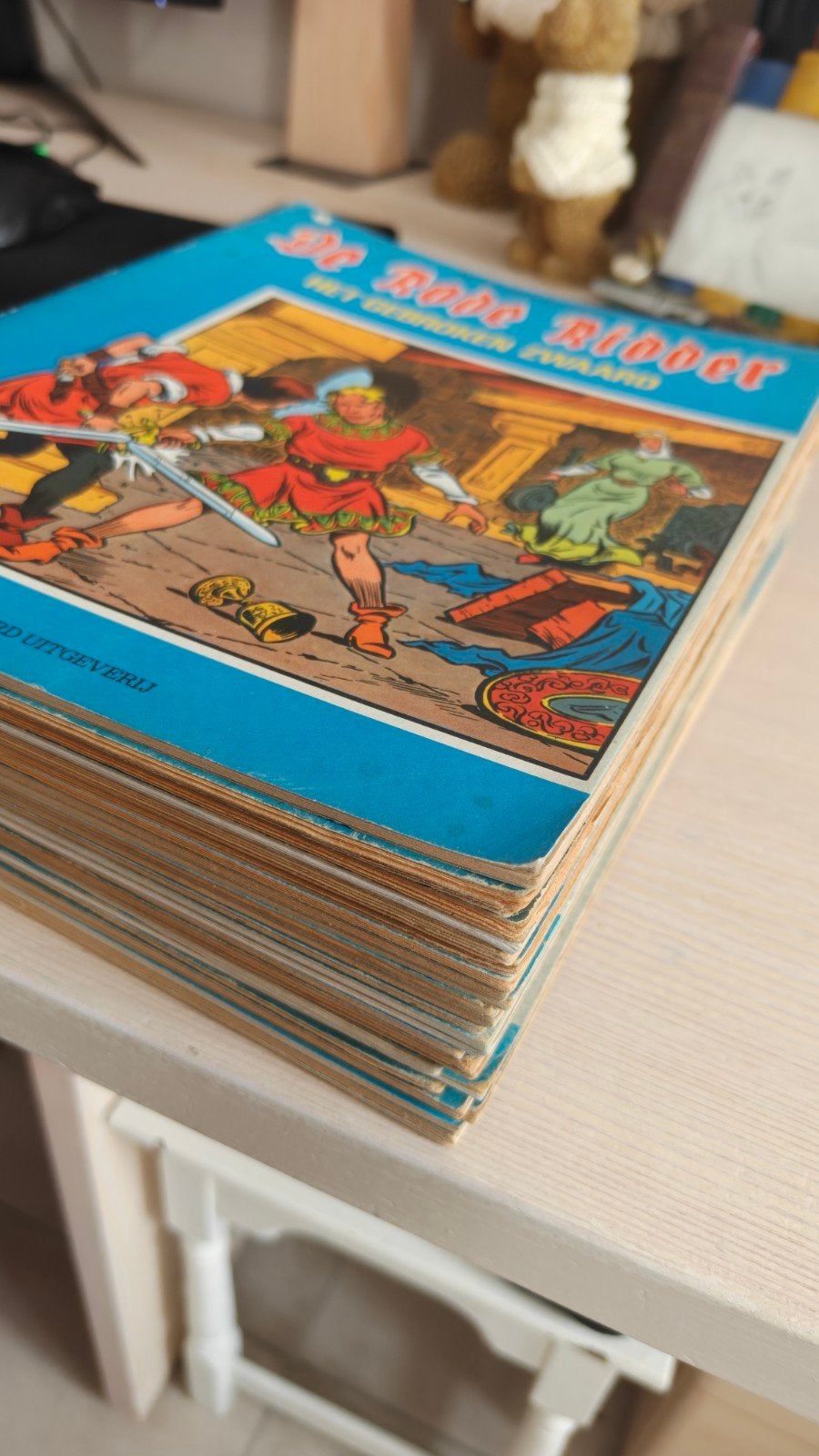 65 Rode ridder albums, Ophalen