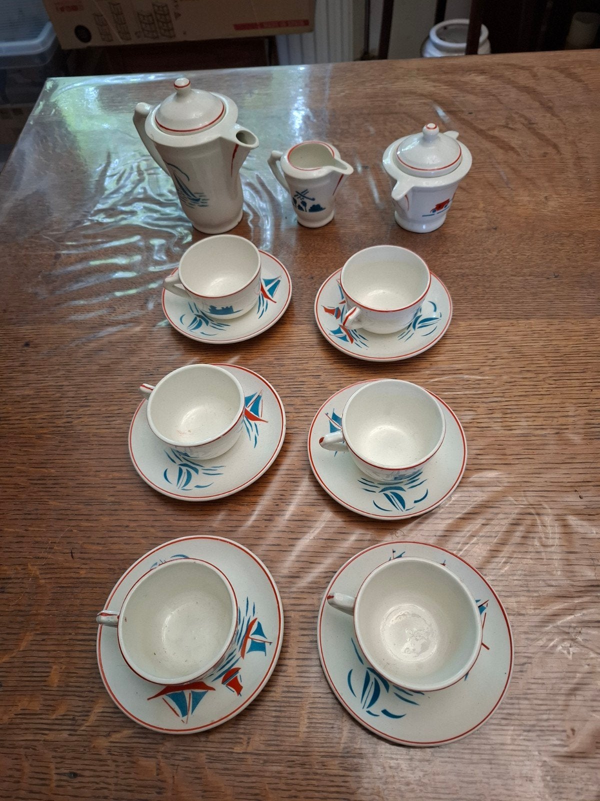 Nimy oude koffieset voor kinderen, Ophalen of Verzenden