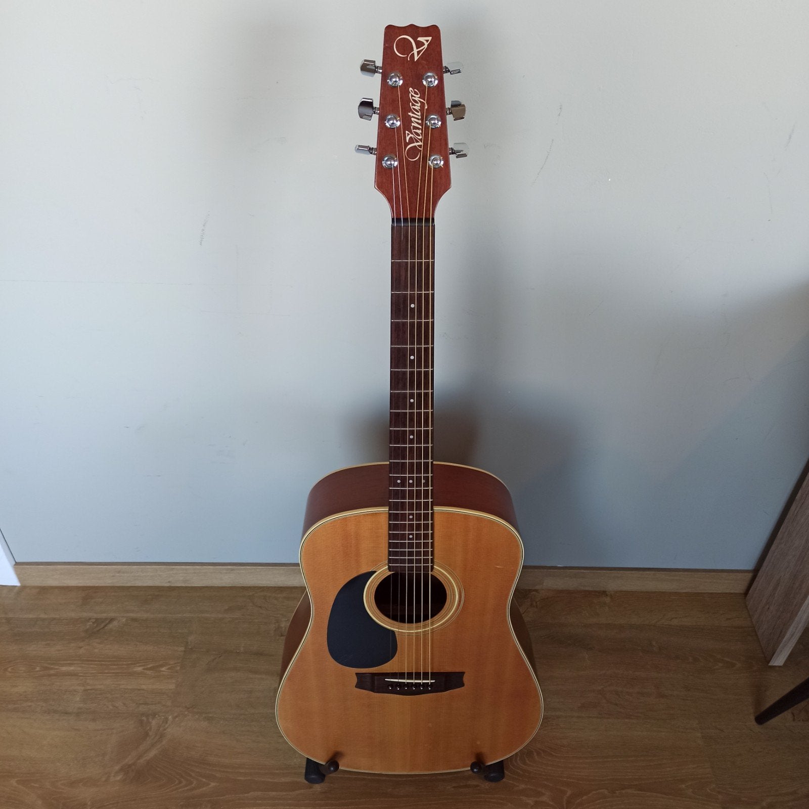 Vantage VS-15LH Linkshandige Western gitaar, Ophalen of Verzenden, Gebruikt, Western- of Steelstringgitaar