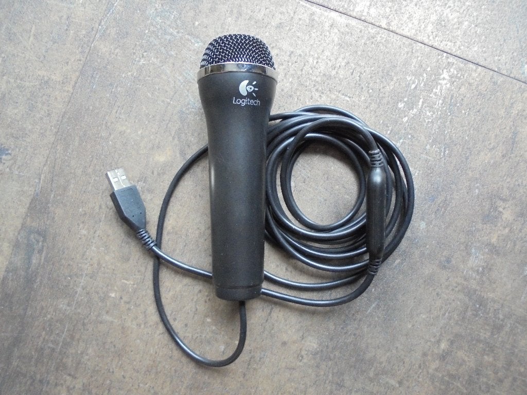 Logitech Micro voor Wii (zie foto's) VI, Muziek, Gebruikt, 1 speler, Ophalen of Verzenden