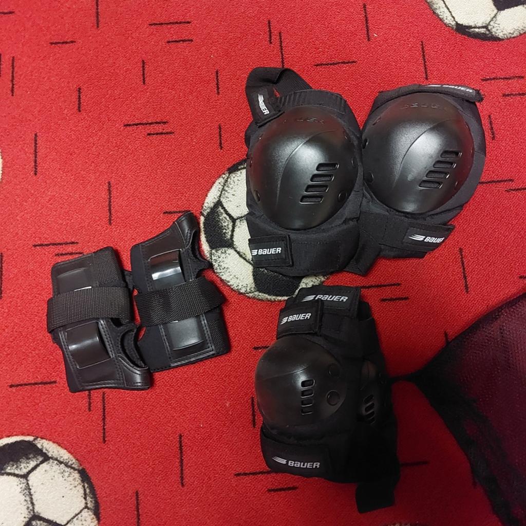 Bauer Beschermset voor Inline Skates - Knie, Elleboog, Pols, Sport en Fitness, Ophalen of Verzenden, Bescherming, Bauer