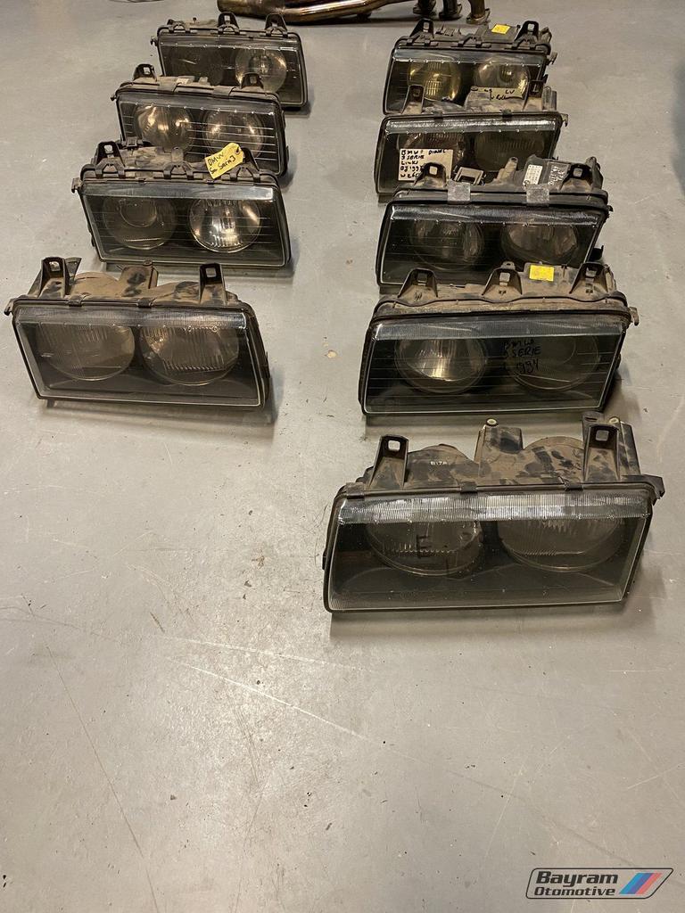 Bmw E36 koplamp coupe sedan cabrio Zkw hella bosch 3-serie m, -, Utilisé, -, Enlèvement ou Envoi